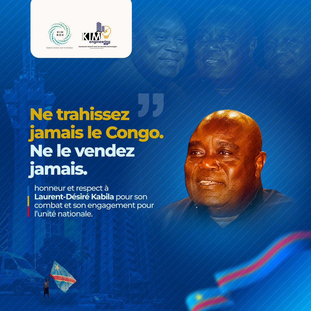 engineering_kim's tweet image. Hommage à un combat, à une vision et à l’engagement pour l’unité nationale.
L’histoire se souvient de ceux qui ont aimé le Congo jusqu’au sacrifice. 🇨🇩 »

#Congo #RDC #Mémoire #HistoireDuCongo #UnitéNationale #Souveraineté #Patriotisme