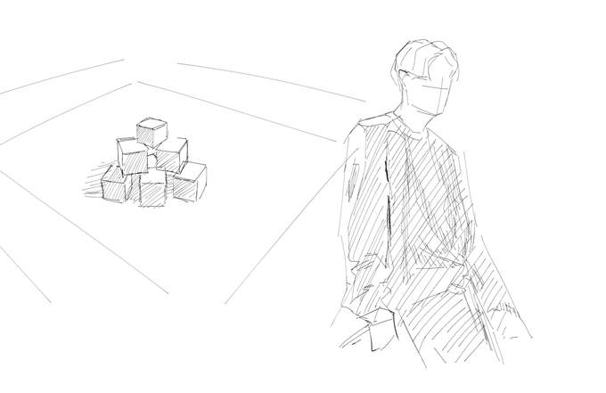 今日のクロッキ- 