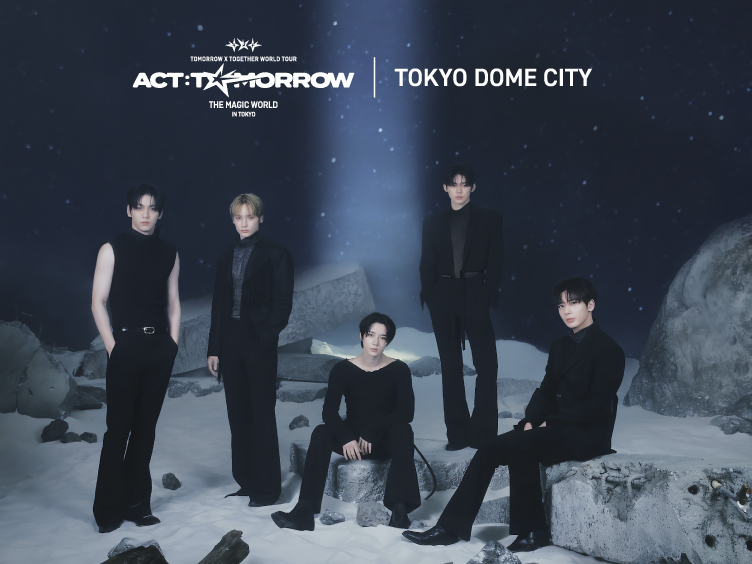 ／
TOKYO SNOW DOME CITY
#TOMORROW_X_TOGETHER
＼

『TOMORROW X TOGETHER＜ACT:TOMORROW＞The Magic World in TOKYO "TOKYO DOME CITY"』開催決定！
tokyo-dome.co.jp/event/city/txt…

『TOKYO SNOW DOME CITY』のイルミネーションでは点灯式の楽曲「Can’t