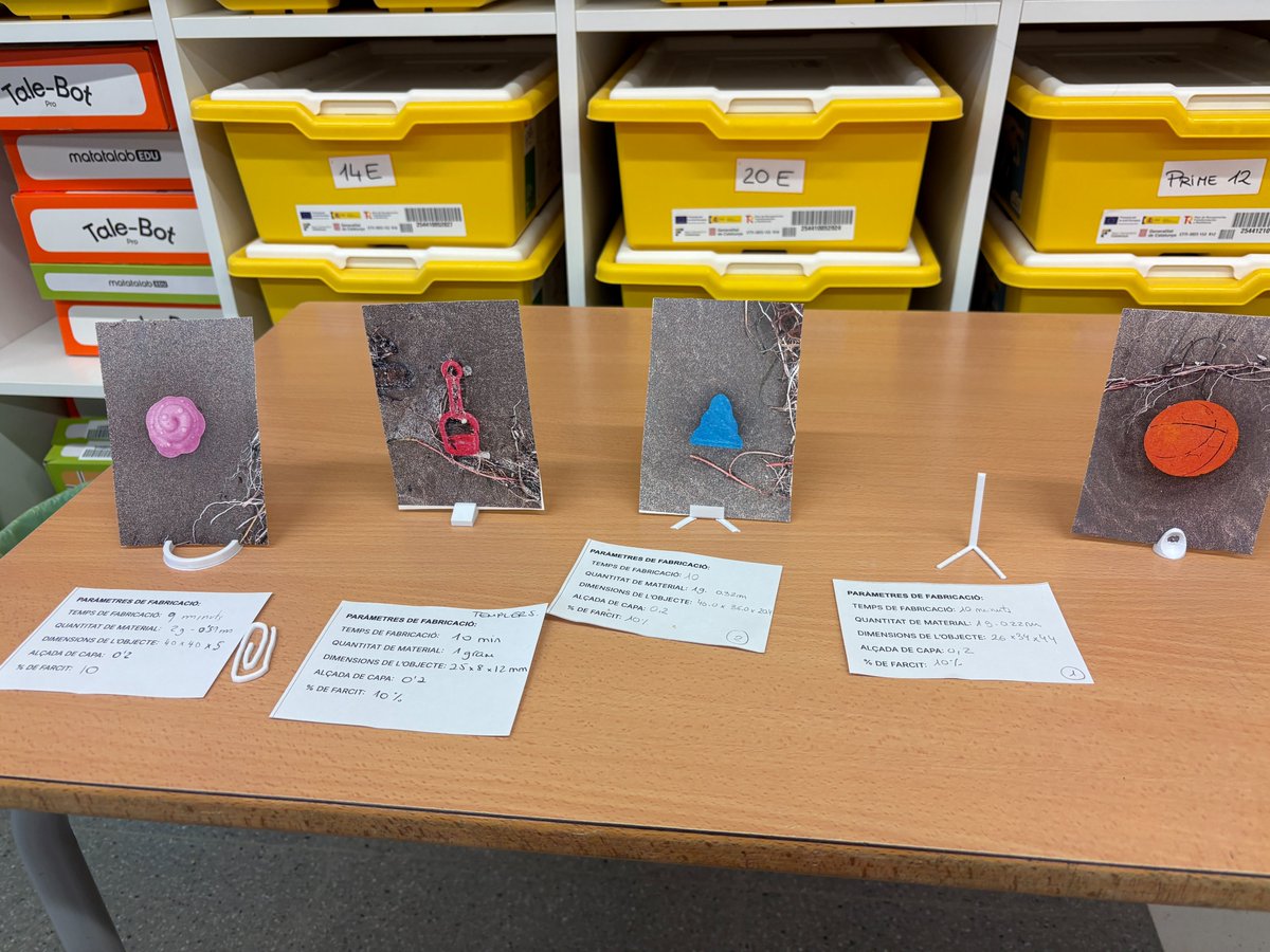 ParcdelSaladar's tweet image. Tercera sessió del Curs "Cultura maker i fabricació digital amb sentit". En aquesta sessió ens hem endinsat en la impressió 3D en un context de sostenibilitat #FormacioCulturaMaker #AprenentatgeAmbSentit #ProgramaFAIG @cesirecat