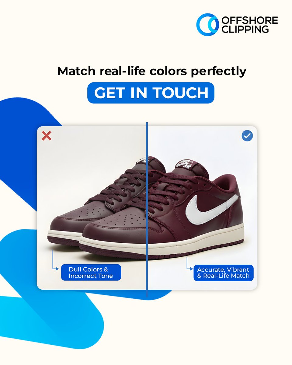Oclippingpath's tweet image. Product Color Correction – See the Difference

Before ➡️ After
Perfect, real-life colors that boost trust &amp;amp; sales. 

Match real-life colors perfectly – Contact Offshore Clipping!

#ColorCorrection #BeforeAfter #ProductEditing #Ecommerce #BuildTrust