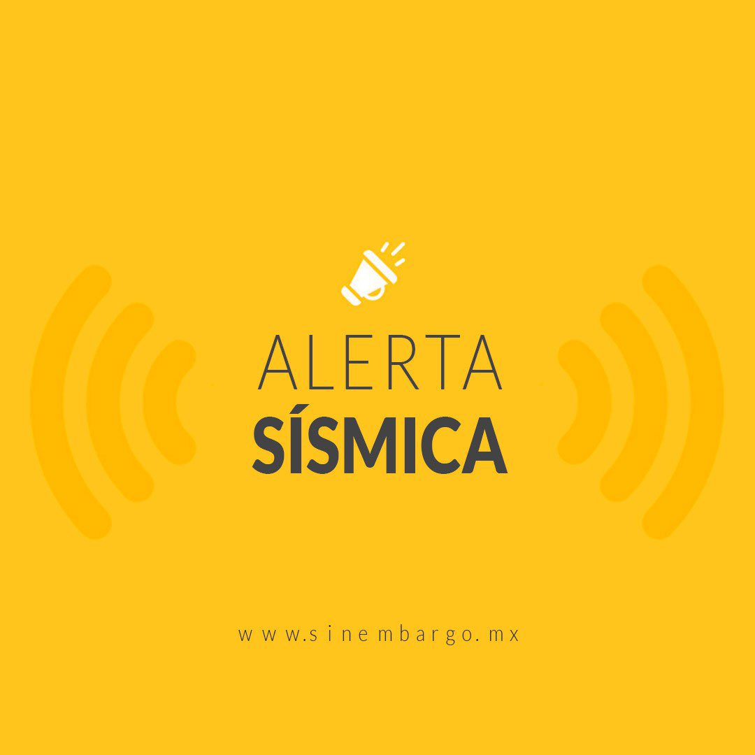SinEmbargoMX's tweet photo. ⚠️ SE ACTIVA #AlertaSísmica 
EN LA CDMX 

¡Toma precauciones! En breve más información. 
➡️ https://t.co/b1z15DoRC5 https://t.co/c94m8pssPR