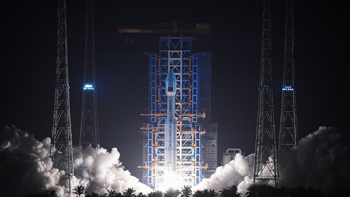 SpotlightBJ's tweet image. #Beijing has advanced its #commercialspace ambitions with the launch of a #LongMarch-8A rocket.🚀
 
Developed by Beijing-based #CALT and operated by a local enterprise, this mission marks the first "E-Town Rocket" launch of 2026.✨ #ETownRocket