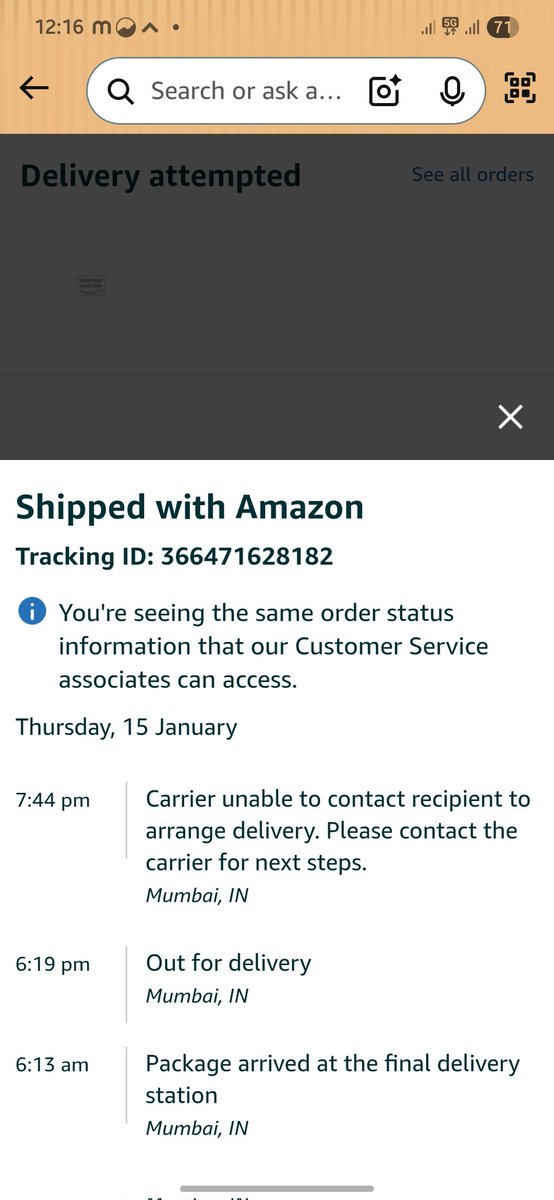 rajeshjhala's tweet image. Seriously Amazon? I'm a Prime member and my order is LATE!  This is NOT what I signed up for.  I expect better service when I'm paying for premium!  Fix this mess! #AmazonPrime #DeliveryFail #AngryCustomer
@AmazonHelp @amazonIN @amazon