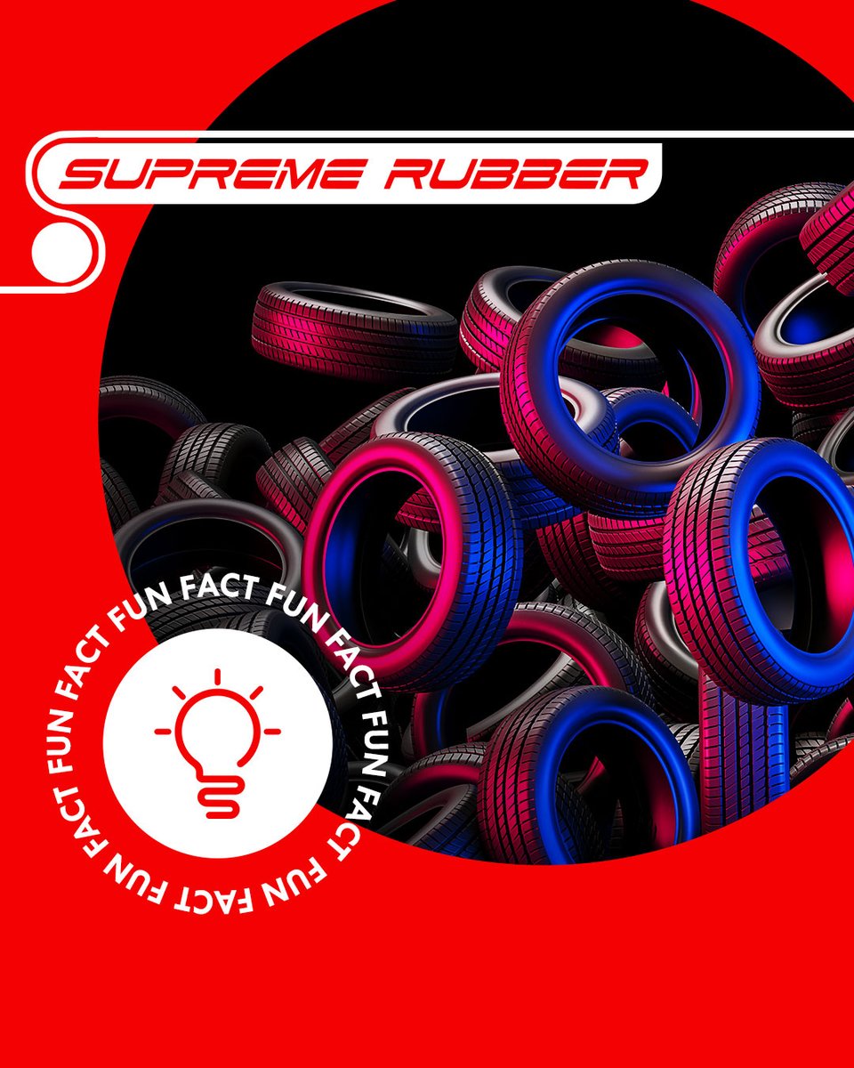 SupremeRubber's tweet image. FUN FACT: Rubber, mostly from discarded tires, can also be recycled and made into new products, whether it is in the form of large rolls or flexible rubber parts.

#supremerubber #rubberrollers #hypalon #silicone #neoprene #naturalrubber #nitrile #ebonite #EPDMrubber