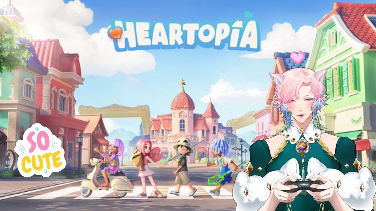 【GAMING】นี่คือ "Heartopia" เมืองแห่งความรักที่ฉันปองมาสู่
วันนี้เวลา 14.00 น. เจอกันน้า  😉
Live Room : youtube.com/live/EG3jjXbLc…
#MiaMeeLive #VtuberTH #Vtubers