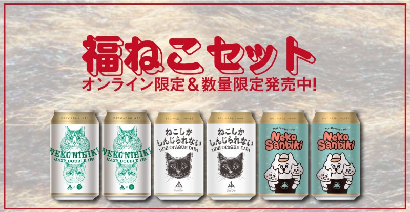 今日はにゃんの日😻福ねこセット ／ 2026年も主役のねこちゃんたちが