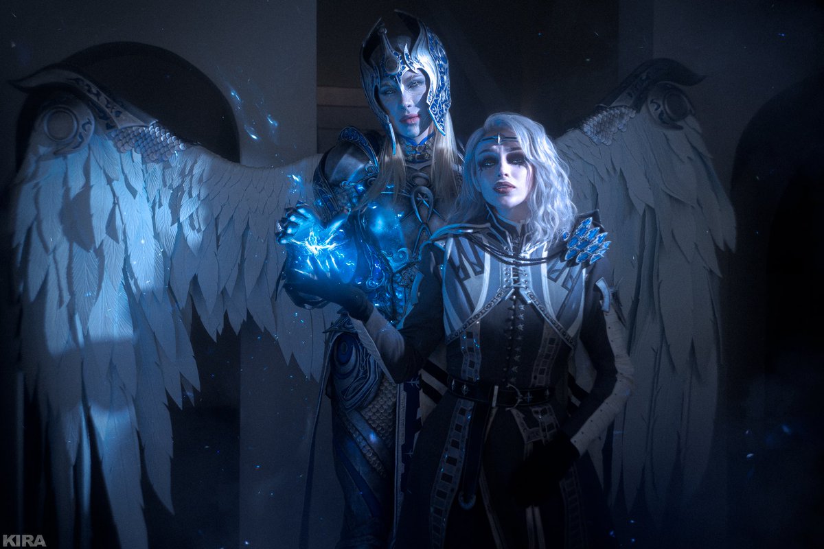 Frau_Haku's tweet photo. I dreamt every night that you'd come back to me. That somehow it was all a nightmare dawn would undo 

#DameAylin #DameAylinCosplay #Isobel #BaldursGate3 #BaldursGate3Cosplay https://t.co/J841SCR9C7