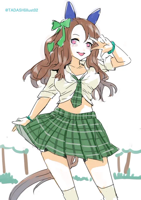 アメスクなキングさん #ウマ娘 #ウマ娘プリティーダービー #ウマ娘_キングヘイロー