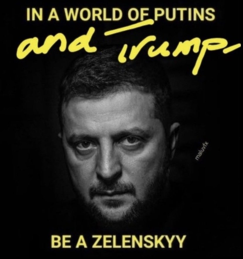 Wave a 🇺🇦 flag if you stand with Ukraine
and Zelenskyy! 🙏 🇺🇦 #SlavaUkraine 🇺🇦