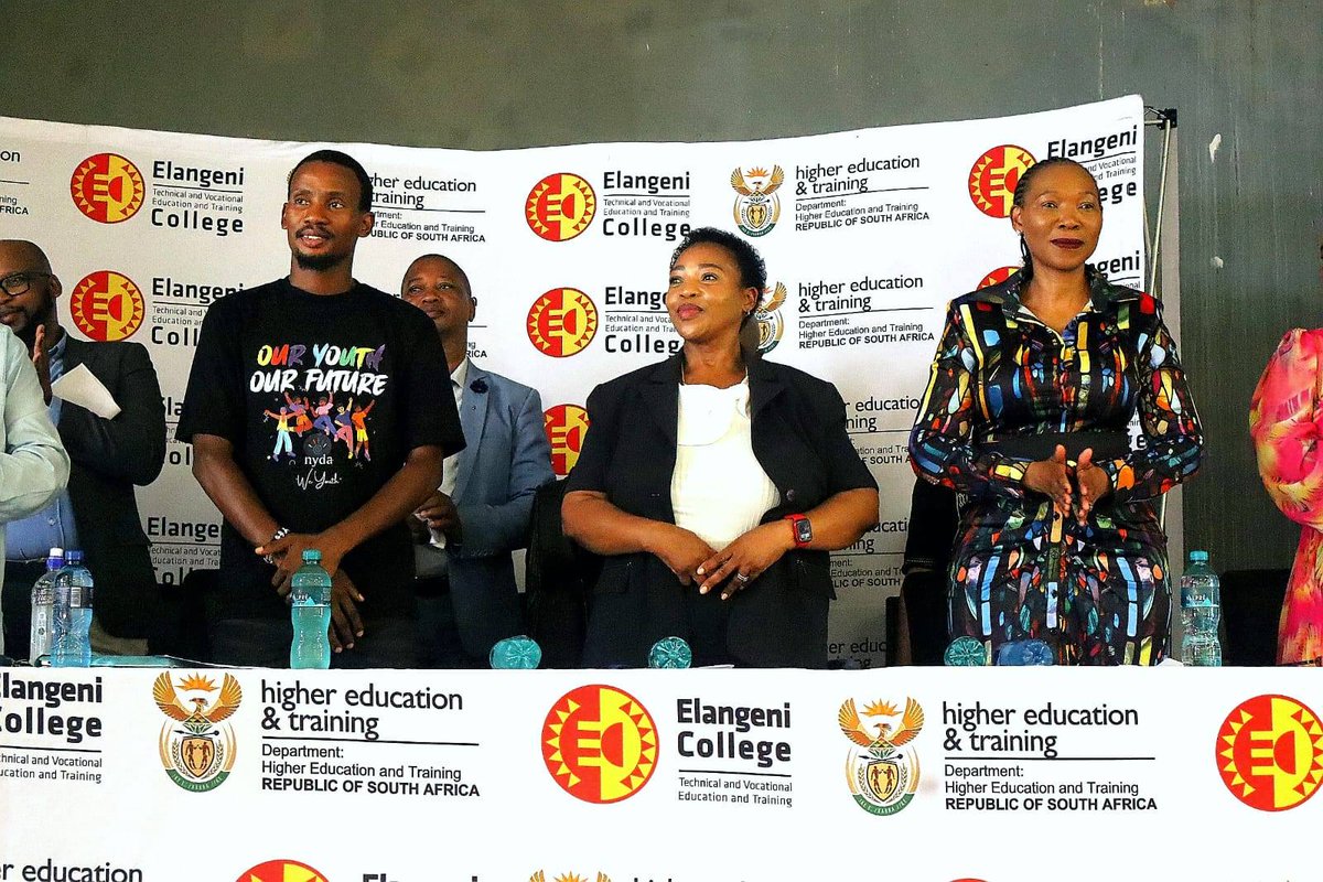 Deputy Minister, Dr Nomusa Dube-Ncube encourages learners to take charge of their future.

Speaking during a Back-to-School programme at Sivananda Technical High School, the Deputy Minister welcomed learners to the 2026 academic year and described education as a powerful tool for