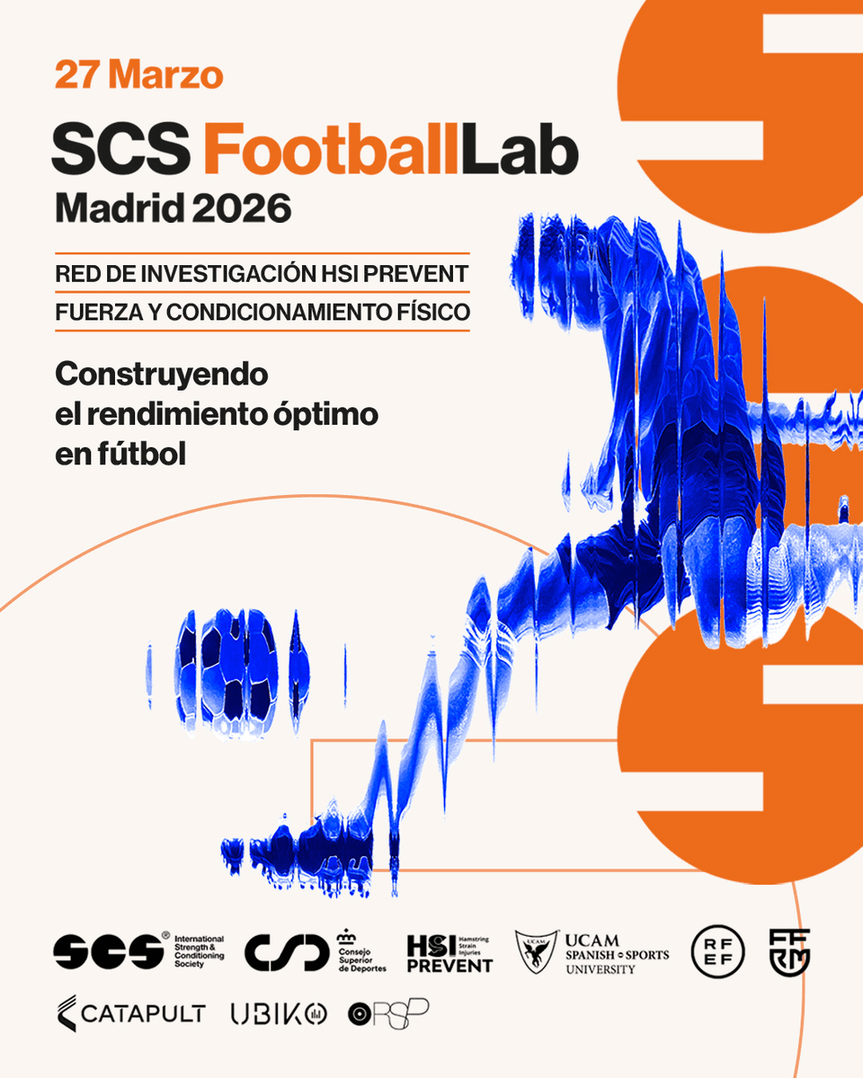 S_C_Society's tweet photo. 🎤 Ponente confirmado | SCS Football Lab · Madrid 2026
Pedro Gómez Piqueras,
preparador físico en el Paris Saint-Germain FC (PSG).
Preparación física y rendimiento en fútbol profesional.
📍 27 de marzo | RFEF Las Rozas
#SCSFootballLab #PreparaciónFísica #PSG https://t.co/gsjol7wWfD