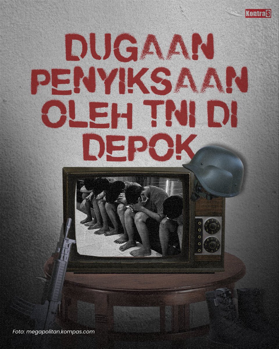 Dugaan Tindak Penyiksaan oleh Prajurit TNI di Depok