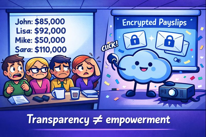ptvt05ne's tweet photo. Making everyone’s salary public isn’t empowerment.
It’s just awkward😬🔐
#IncoNetwork #Web3Meme #Privacy #FHE https://t.co/lBQRUyZ4rJ