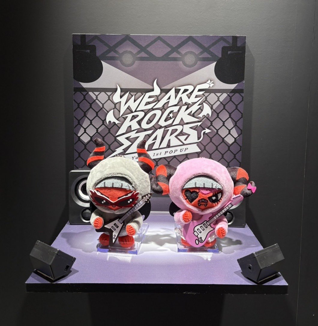 Yu uta 1st POP UP -WE ARE ROCK STARS-』 🔥本日より開催🔥 展示や