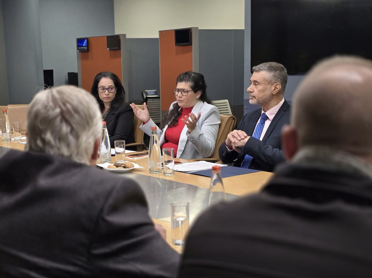 IsraelinSA's tweet image. Deputy Foreign Minister @SharrenHaskel held a meeting with a delegation of Christian leaders from South Africa, representing the National Pentecostal Forums and an estimated 5 million believers.

The fact-finding visit, organized by South Africa Friends of Israel @MZANSIISRAEL ,…