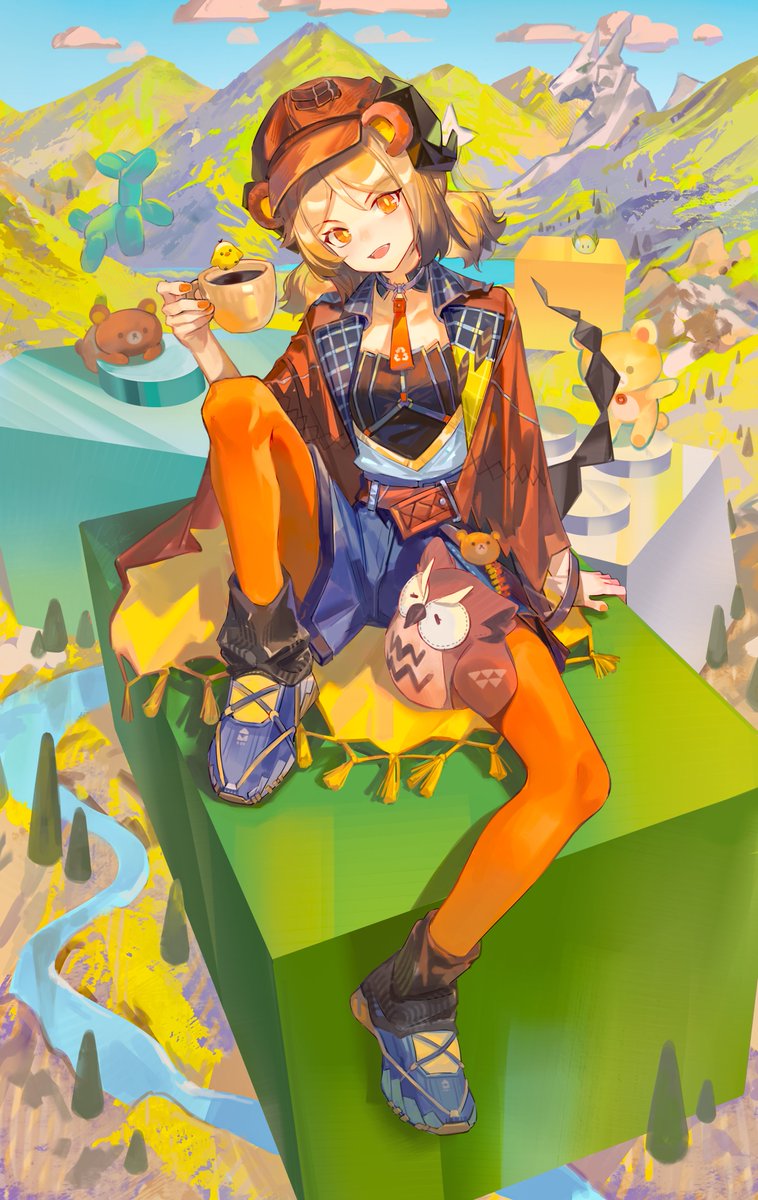 好喜欢这套新衣服！画一下！(*^▽^*)
#アークナイツ #Arknights #명일방주  #イフリータ #Ifrit