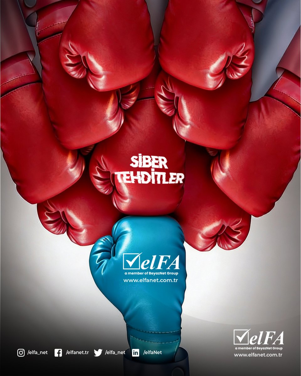 ElfaNet, dijital dünyada karşılaşabileceğiniz tüm siber tehditlere karşı 7/24 savaşır.
Gelişmiş güvenlik altyapısı, proaktif izleme sistemleri ve uzman ekibiyle verilerinizi, ağlarınızı ve iş sürekliliğinizi koruma altına alır.

🌐elfanet.com.tr

#ElfaNet