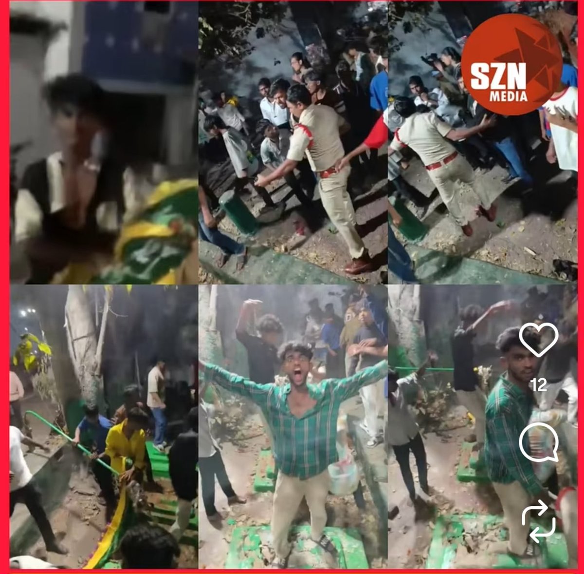 azeemofficial12's tweet photo. This vedios is circulating on social media and disturbing the sentiments of one community.. i request you sir arrest this people's as they are not good for our society. @hydcitypolice @CPHydCity @revanth_anumula @ferozkhaninc @azharflicks @FaheemQureshinc https://t.co/A4GPTaKb5K