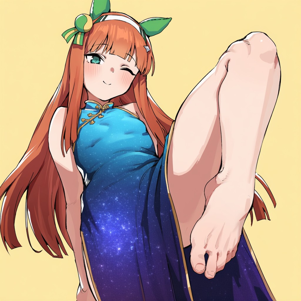 yunyun_kururu's tweet image. サイレンススズカ ウマ娘/Umamusume SFW