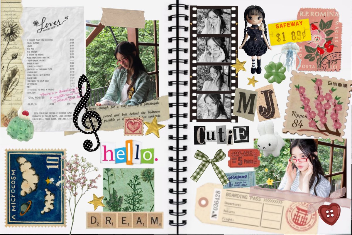 민주 Digital Scrapbook ‘25 / More to come, 2026 ☻