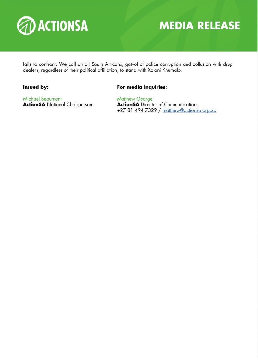 XolaniKhumalo_'s tweet image. [STATEMENT] I knew that when I declared war on drug dealers and lawlessness in Ekurhuleni, they would target me, but this is a fight we are ready for! 

Let’s meet on Monday at Katlehong Police Station at 9am 📍