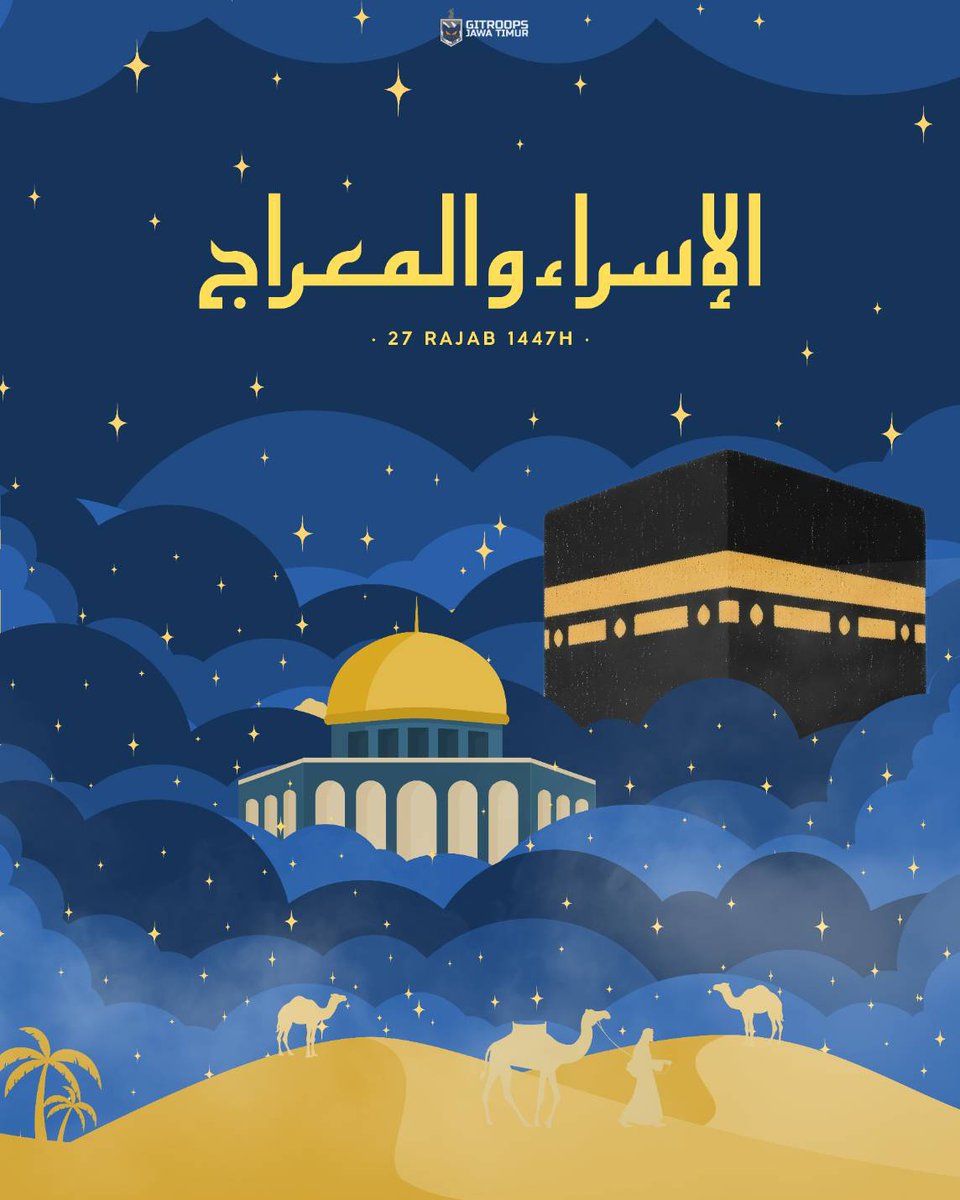 Selamat memperingati Isra Mikraj 27 Rajab 1447H. Semoga kita dapat memaknai perjalanan Nabi Muhammad SAW dengan memperbaiki ibadah dan diri sendiri menjadi lebih baik