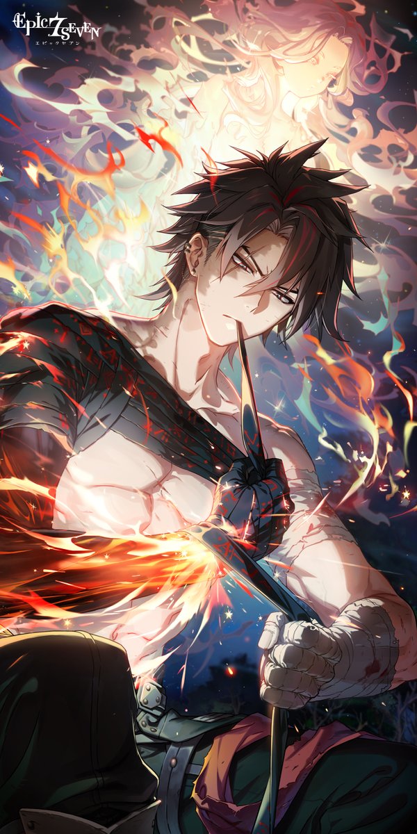 待ち受け】 「アキ＆封炎の儀式」の待ち受けを配布いたします。 どうぞ