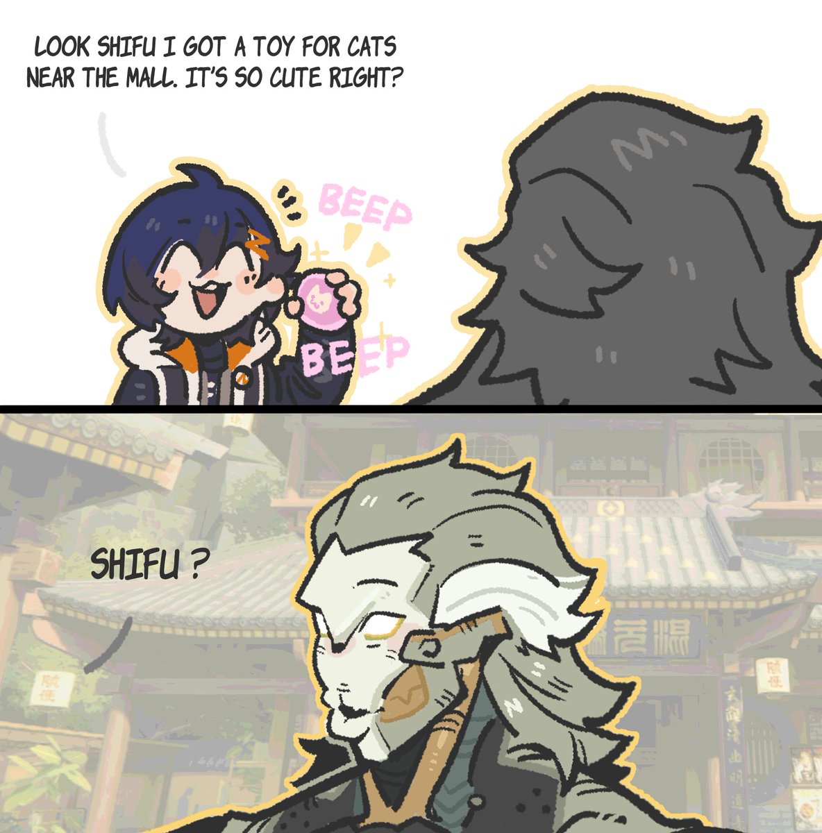 UfU_NomNim's tweet image. Someone loves it more than cats

#ゼンゼロ #zzzero #Banyue