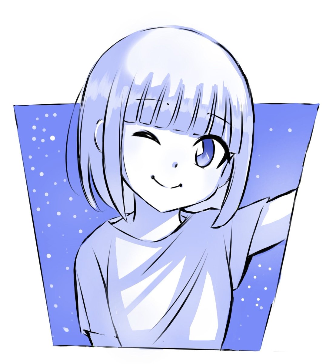 落書きは無限の可能性を生む✍🏻
あいすちゃんラフ描いた🍦