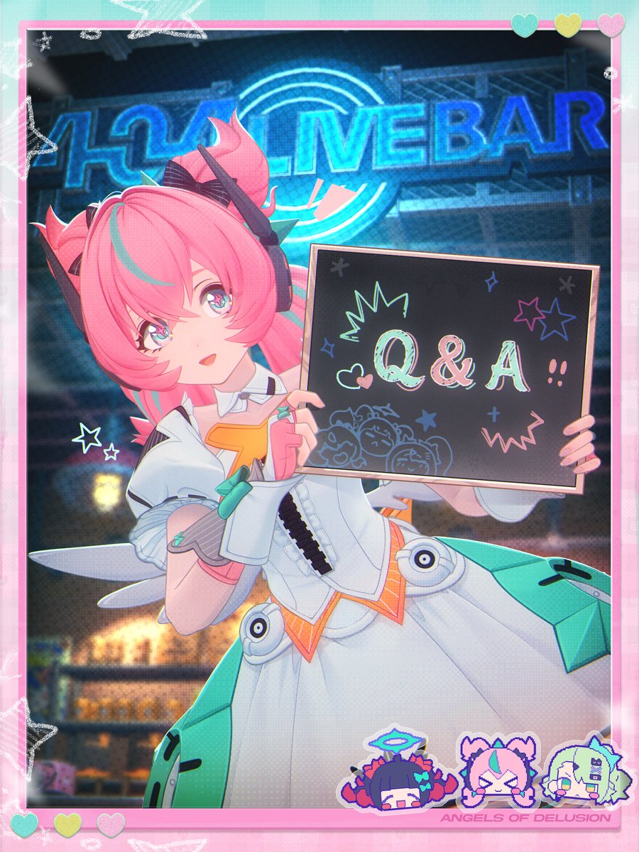 AOD_JP_Official's tweet image. 📢始めます！妄想エンジェル 第1回質問コーナー！📢
夢のこと、練習の裏話、日常のあれこれ、ちょっとしたヒミツまで…なんでも聞いていいよ！
リプライしてくれたものから気になる質問を選んで、今後ポストで答えていくから！
気軽に聞いてね！リプでどうぞ！👇💬