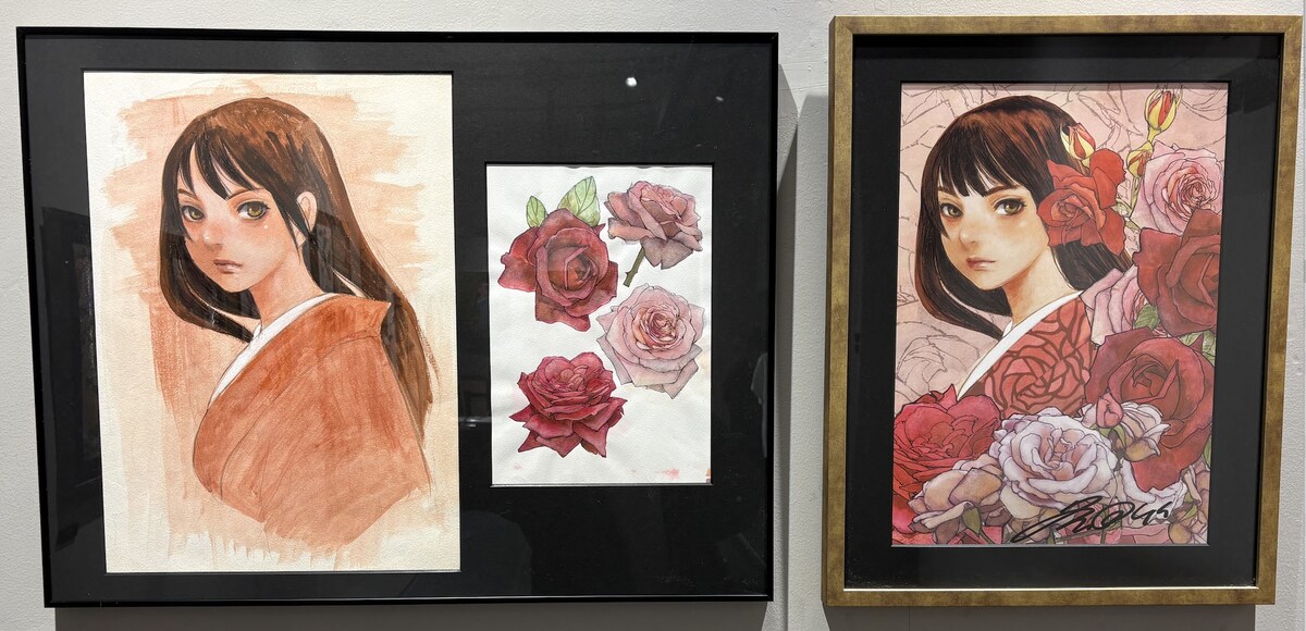 comic_natalie's tweet image. 冬目ケイ「花風姿」2015年発売の画集を改編＆追加収録した愛蔵版、Webサイン会も
natalie.mu/comic/news/656…

#冬目景 #冬目ケイ