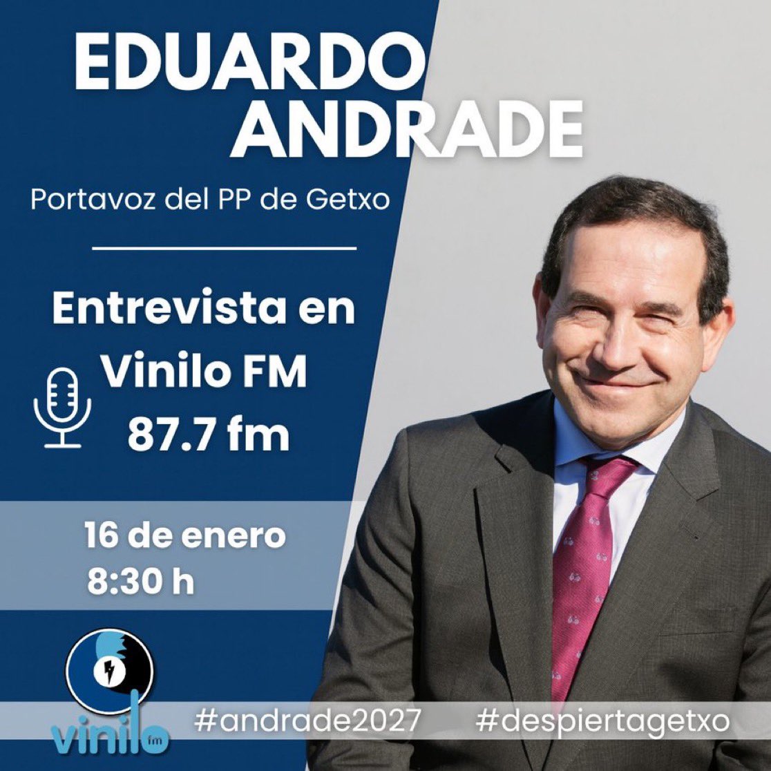 🚨🚨vamos a despertar a #getxo
🚨🚨En breve charlamos en <a href="/VINILOFM/">VINILO FM</a>