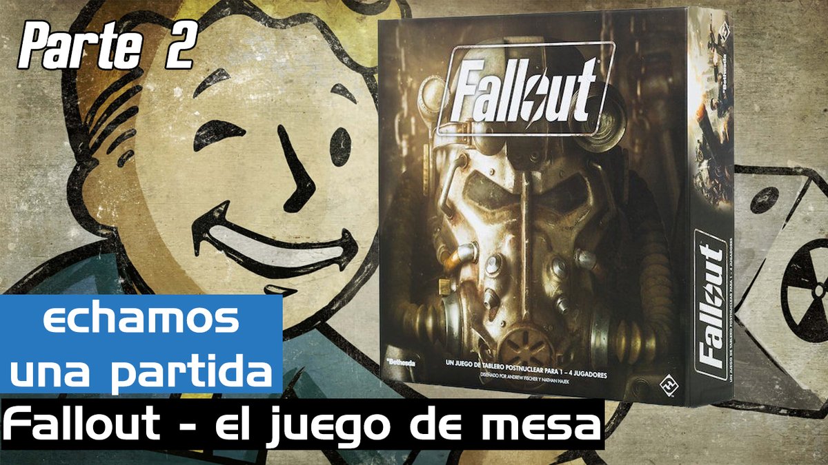Ya podéis ver el siguiente capitulo de las aventuras de vuestros dos supervivientes favoritos del Yermo. Terminamos de ver reglas mientras jugamos dos nuevos turnos a este fantástico juego de mesa.
Continua nuestra partida a #Fallout #Boardgame  
youtu.be/Mziv0-QhG80