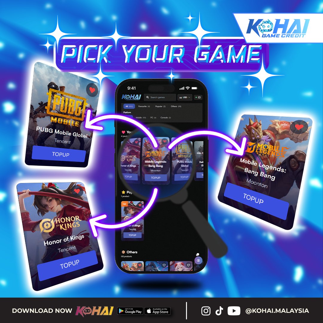 From Land of Dawn to Erangel — we’ve got your credits ready. 🎮✅ Check the new store and pick your game : gamestore.kohai.gg #KohaiWeb3 #NewPlatform #KohaiNexus #GameTopup