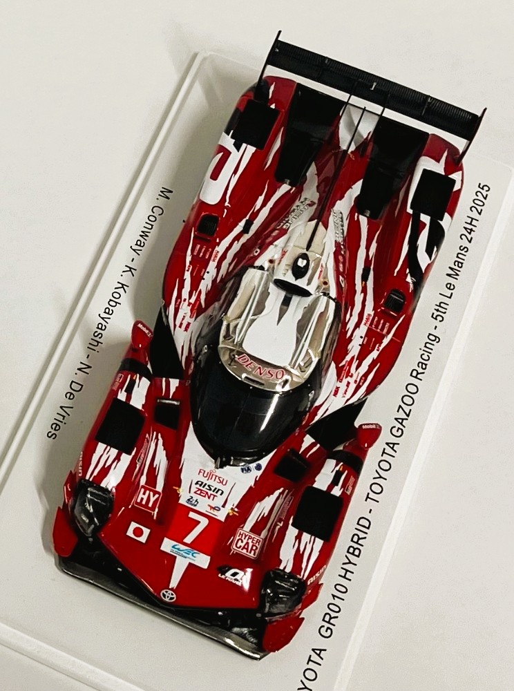 熱戦を繰り広げた、7号車🏎️🔥 TOYOTA GAZOO Racing GR010