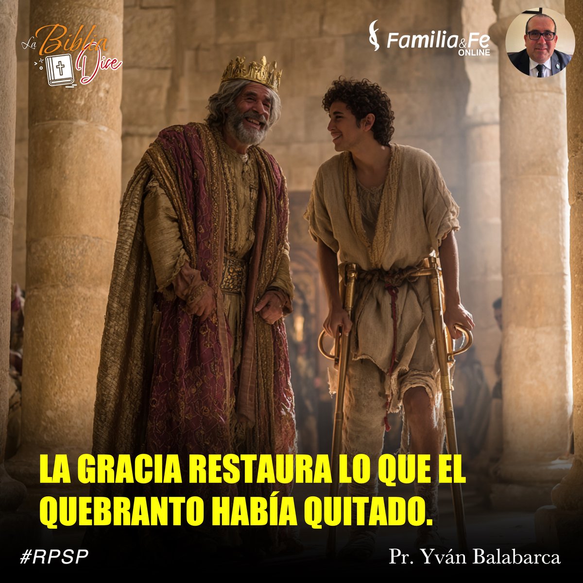 yvanmbalabarca's tweet photo. #rpsp #2Samuel9 I📖
✅David muestra misericordia a Mefiboset por amor a Jonatán.
✅La gracia restaura lo que el quebranto había quitado.
✅Dios también te llama a Su mesa, sin importar tu pasado.

¡No olvides retuitear y dar Like! https://t.co/wPM38ynFuW