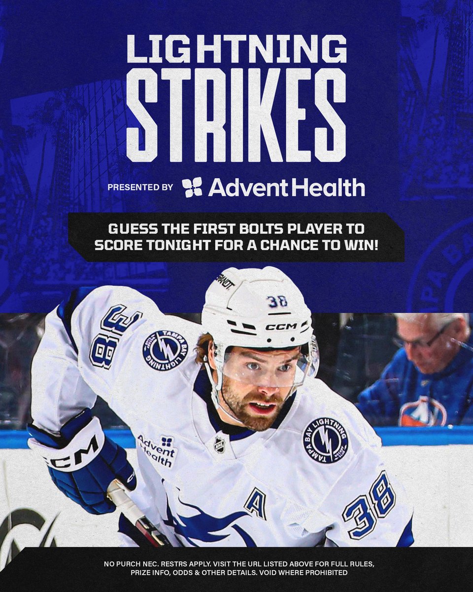 x - Tampa Bay Lightning tweet media