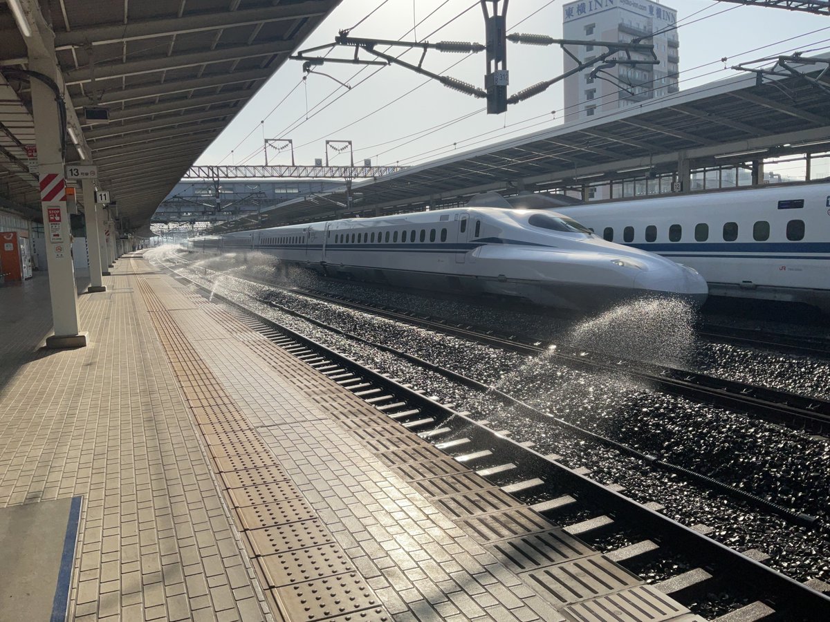 本日は暖かいですが、来週から寒くなるようです。
＃JR東海　＃JR米原駅