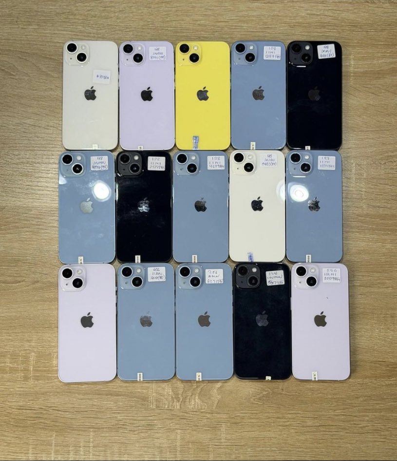 Riel_Hub's tweet image. Frame 1: UK USED IPHONE 14 (PHYSICAL SIM+ESIM) 128gb | 256gb

Frame 2: Brand new (non active)iPad 11th Gen (A16)128gb WiFi + Cellular..

#TheHub 🛍️🛒