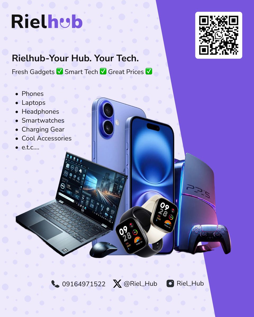 Riel_Hub's tweet image. Frame 1: UK USED IPHONE 14 (PHYSICAL SIM+ESIM) 128gb | 256gb

Frame 2: Brand new (non active)iPad 11th Gen (A16)128gb WiFi + Cellular..

#TheHub 🛍️🛒