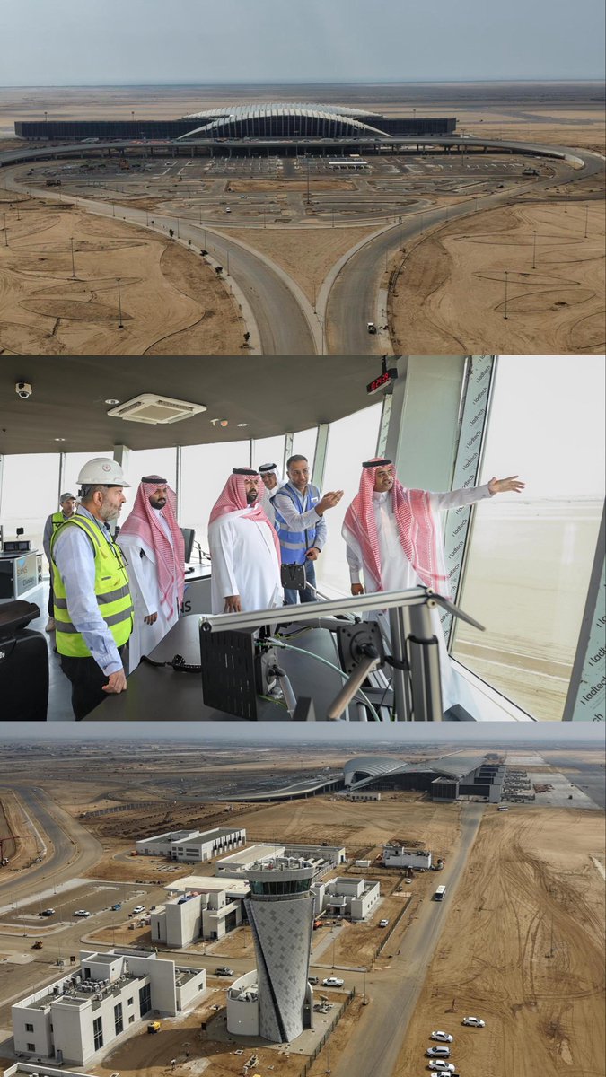 MAMAlsaud's tweet image. تابعنا سير العمل بمشروع مطار جازان الدولي الجديد، وقد بلغت نسبة الإنجاز فيه %92 بدعم من القيادة الرشيدة -رعاها الله- وسيكون بإذن الله  بوابة اقتصادية للمنطقة، وحافزاً رئيسياً للتنمية، وممكناً للاقتصاد اللوجستي والصناعي والتجاري والسياحي من خلال موقعه الذي يمثل ميزة نسبية هامة.