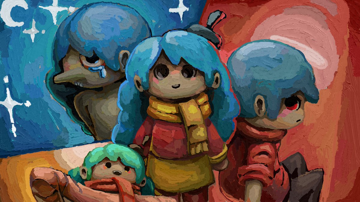 Theky7u7's tweet image. Hilda con Hilda y Hilda mientras es acompañada por Hilda #Hilda