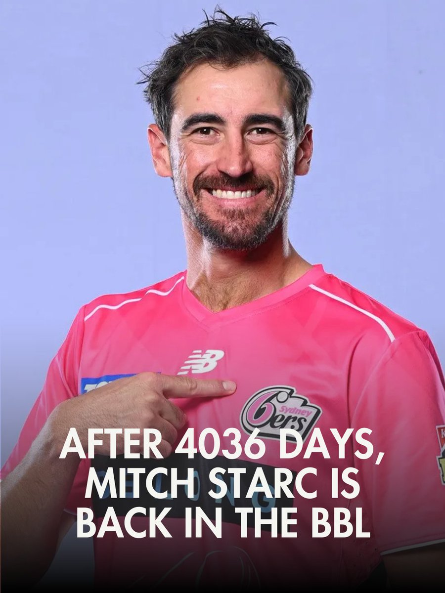 lincolntracy's tweet photo. Longest break between @BBL games in days:
4036 - MA STARC
3672 - MJ Guptill
3662 - F du Plessis
3310 - DA Warner
2920 - CJM Sabburg
#BBL15 #SSvST @SixersBBL https://t.co/v9qSFgVxUH