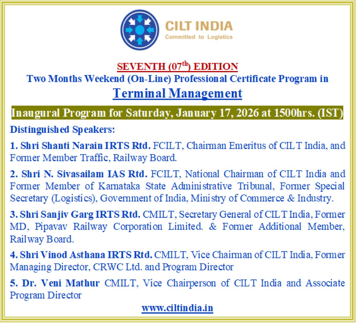 CILT_INDIA's tweet photo. https://t.co/EQwYHAAxNz