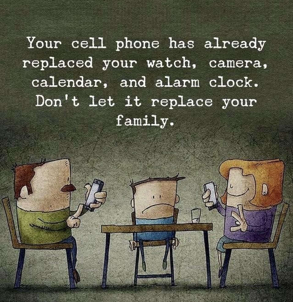 Remember to enjoy the moment you’re in, when others are in it.