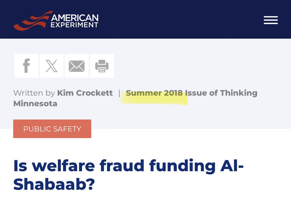 AuthorJJReeves's tweet image. Back in 2017/18, whistleblower Scott Stillman,  Fox 9, &amp;amp; American Experiment all tried to blow the lid off of Somali Fraud/welfare fraud in Minnesota, but it didn’t get the attention it deserved.