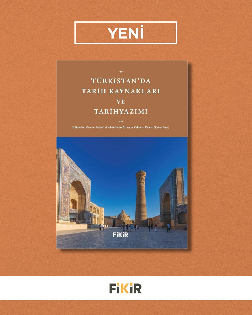 📙Türkistan'da Tarih Kaynakları ve Tarihyazımı - Editör: Osman Aydınlı, Abdulkadir Macit, Zebiniso Kemal (Kamalova)

İslam öncesinden 20. yüzyıla uzanan süreçte Türkistan tarih yazıcılığını mercek altına alan bu çalışma; tarihçiler, kaynaklar ve tarihyazımı yaklaşımlarını