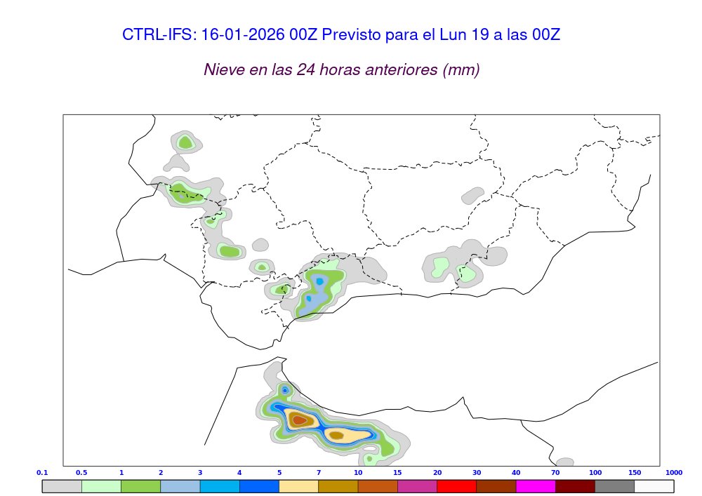 Bajada destacable de temperaturas mañana sábado. Nevadas en algunas zonas durante el fin de semana, bajando la cota hasta el entorno de los 900 m. el domingo.