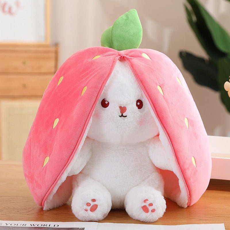 fiddledumplings's tweet image. strawberry bunny omg with blue mingi and cherry woo!!!!